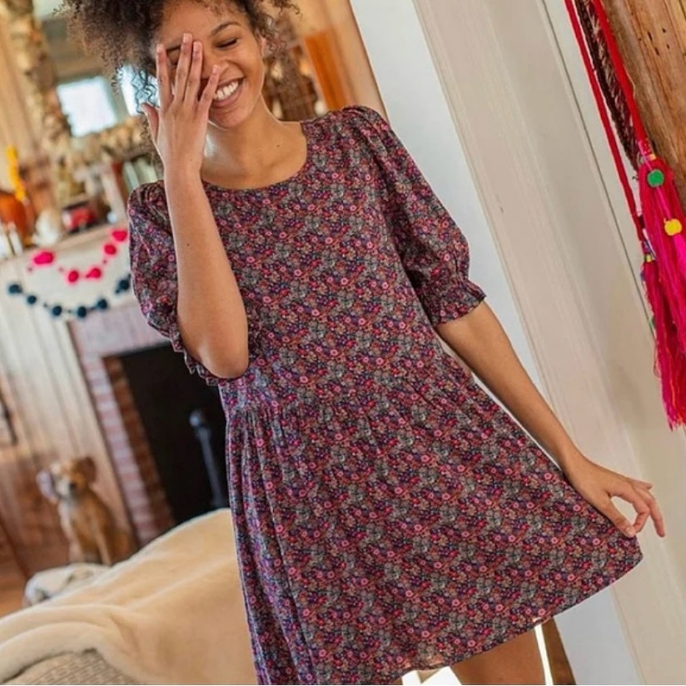 Natural Life | Blair Floral Mini Dress XL